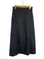 画像：スカート/36/コットン/BLK/23S87001