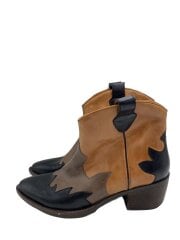 画像：ウェスタンブーツ/37/BRW/レザー