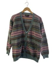 画像：カーディガン(薄手)/S/ウール/マルチカラー