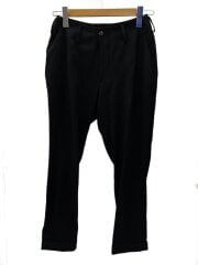 画像：スラックスパンツ/1/ウール/BLK/FD-P12-100