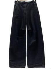 画像：DEM JEANS/ストレートパンツ/S/コットン/BLK/ESW-S25-11006-MA