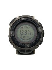 画像：ソーラー腕時計・PROTREK/デジタル/SLV/SLV