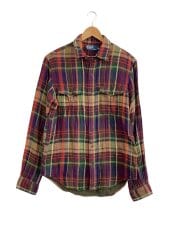 画像：長袖シャツ/M/--/マルチカラー/チェック