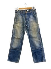 画像：ボトム/--/コットン/IDG/無地/ダブルニー/ペインター