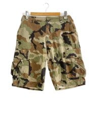 画像：ショートパンツ/34/コットン/マルチカラー/カモフラ/カーゴショーツ