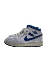 画像：ハイカットスニーカー/24.5cm/BLU/レザー/FN7432-141