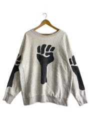 画像：スウェット/XL/コットン/GRY/プリント