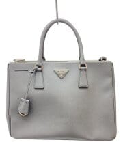 画像：ハンドバッグ/ガレリア/サフィアーノ/GRY/無地