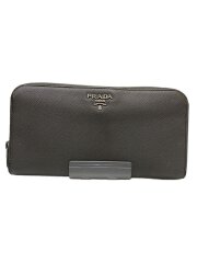 画像：長財布/レザー/GRY/無地/レディース