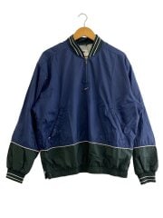 画像：ジャケット/L/ナイロン/NVY/90s/白タグ/センターロゴ