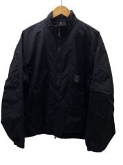 画像：ENRIDE TRACK JACKET_エンライドトラックジャケット/S/ナイロン/BLK