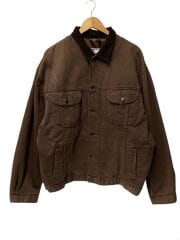 画像：OBOUSH COMPANY オーバーサイズカバーオールジャケット/XL/BRW