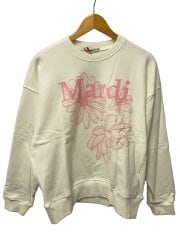 画像：SWEATSHIRT FLOWER MARDI BLOS/スウェット/WHT/MFK31SPO005OTBK00