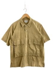 画像：Corfu Shirts/半袖シャツ/M/コットン/BEG/無地//