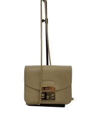 画像：ショルダーバッグ/レザー/BEG/00851163