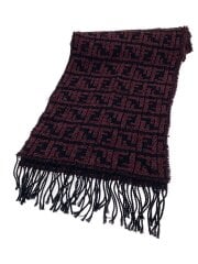 画像：マフラー/アクリル/BRD/総柄/メンズ