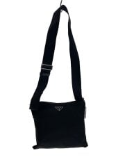 画像：ショルダーバッグ/ナイロン/BLK