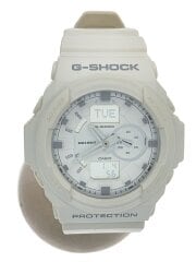 画像：クォーツ腕時計・G-SHOCK/デジアナ/WHT