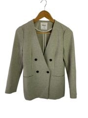 画像：ジャケット/36/ポリエステル/GRY/3522-165-1296