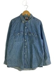 画像：長袖シャツ/L/コットン/IDG