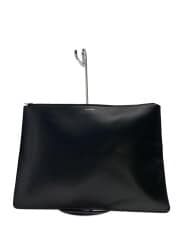 画像：セカンドバッグ/レザー/BLK