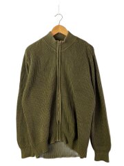 画像：ジャケット/L/コットン/KHK/無地/O FHT 4//