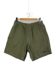 画像：ショートパンツ/L/コットン/KHK/無地/ss22brenpt011v