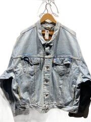 画像：LV/90s/メキシコ製/デカパッチ/70598/アイスウォッシュ/Gジャン/XXL/デニム/IDG