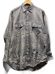 画像：RL/90s/USA製/長袖シャツ/M/コットン/マルチカラー/チェック
