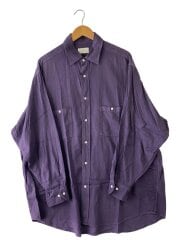 画像：Cottoncashmere Workshirts/長袖シャツ/2/コットン/23-050-HL-8000-3//
