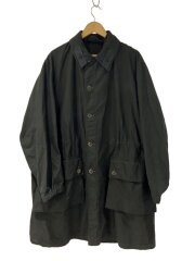画像：M-59/C56/後染め/コート/BLK