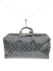 画像：ボストンバッグ/PVC/WHT/総柄