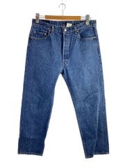 画像：USA製/ボタン裏520/ストレートパンツ/36/デニム/IDG/501-0115