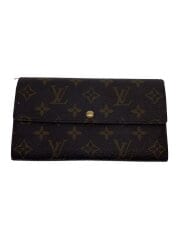 画像：ポシェット・ポルト・モネ・クレディ_モノグラム・キャンバス/レザー/BRW/総柄/メンズ