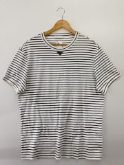 画像：Tシャツ/--/コットン/WHT/ボーダー/UJN824 S222 111L//