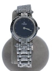 画像：クォーツ腕時計/アナログ/ステンレス/BLK/SLV/750L