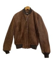 画像：レザージャケット・ブルゾン/40/--/BRW