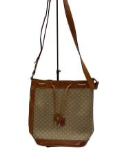 画像：ショルダーバッグ/レザー/BRW/総柄/DM91