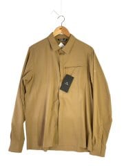 画像：長袖シャツ/M/ポリエステル/CML/無地/X000007410