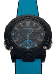 画像：クォーツ腕時計・G-SHOCK/デジアナ/ラバー/BLK/BLU//