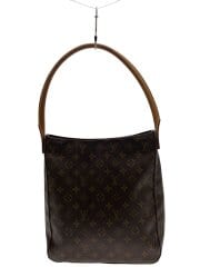 画像：ルーピングGM_モノグラム・キャンバス/PVC/BRW