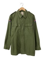 画像：長袖シャツ/--/コットン/KHK/無地/8405-17-050-4749