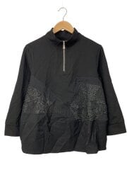 画像：MAJO MAJO/長袖ブラウス/M/レーヨン/BLK