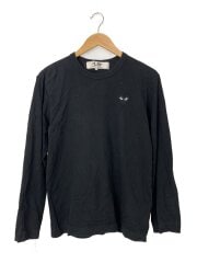 画像：長袖Tシャツ/M/コットン/BLK/AZ-T120