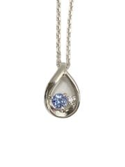 画像：ネックレス/SILVER/カラーストーン/SLV/トップ有/レディース