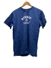 画像：Tシャツ/M/コットン/NVY