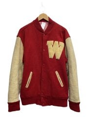 画像：スタジャン/--/ウール/RED