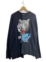 画像：スウェット/L/コットン/BLK/プリント/2183b054