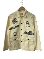 画像：ジャケット/S/コットン/WHT/20ss/memories of race jacket
