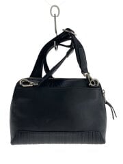 画像：ショルダーバッグ/レザー/BLK/無地/APU170